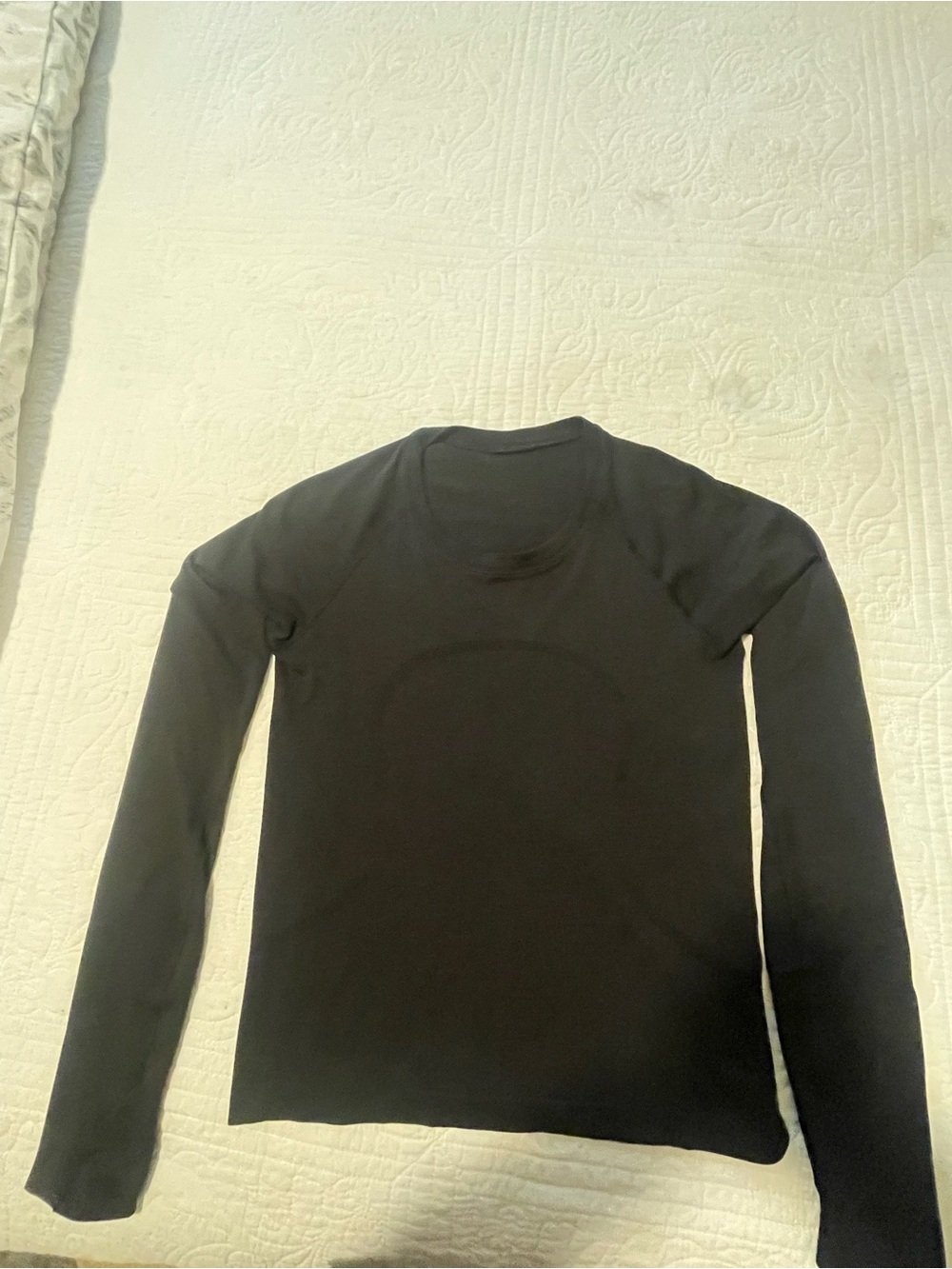 lululemon athletica Black Long Sleeve Athletic Tee